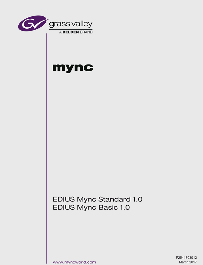 Mync Manual